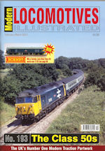Modern Locomotives Illustrated No 193 The Class 50s