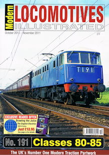 Modern Locomotives Illustrated No 191 Classes 80 - 85