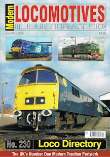 Modern Locomotives Illustrated No 230 Loco Directory