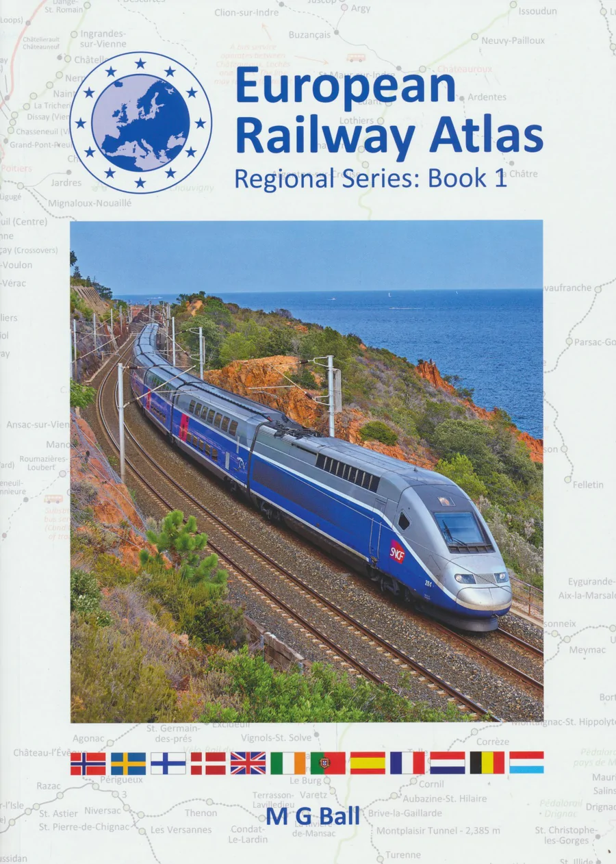European Railway Atlas Regional Series: Book 1
