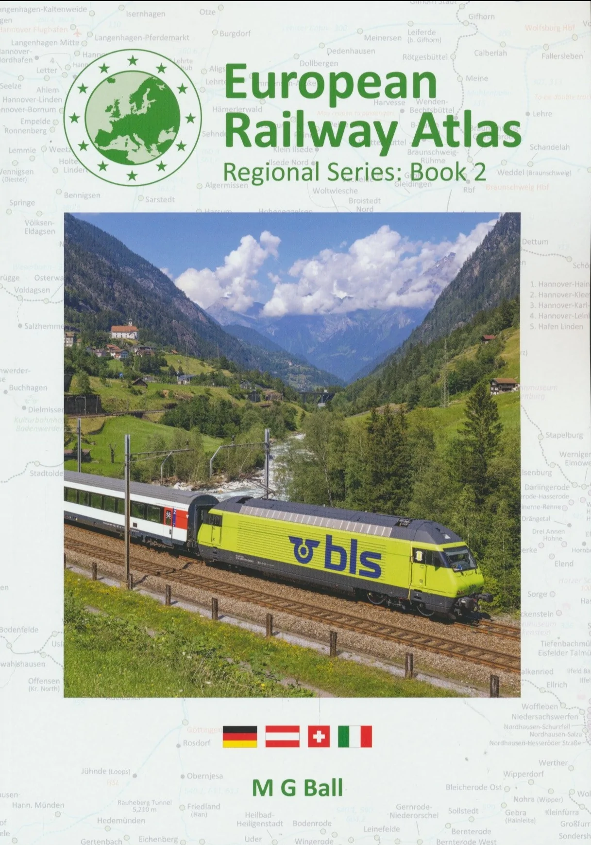 European Railway Atlas Regional Series: Book 2