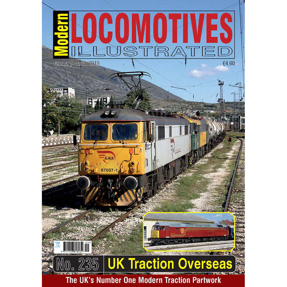 Modern Locomotives Illustrated No 235 UK Traction Overseas