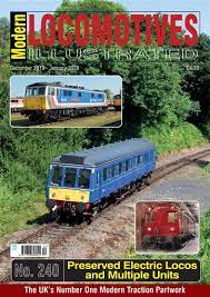 Modern Locomotives Illustrated No 240 Preserved Electric Locos and Multiple Units
