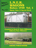 Railways in Profile Series No. 13 LNER Wagons Before 1948 Vol 1