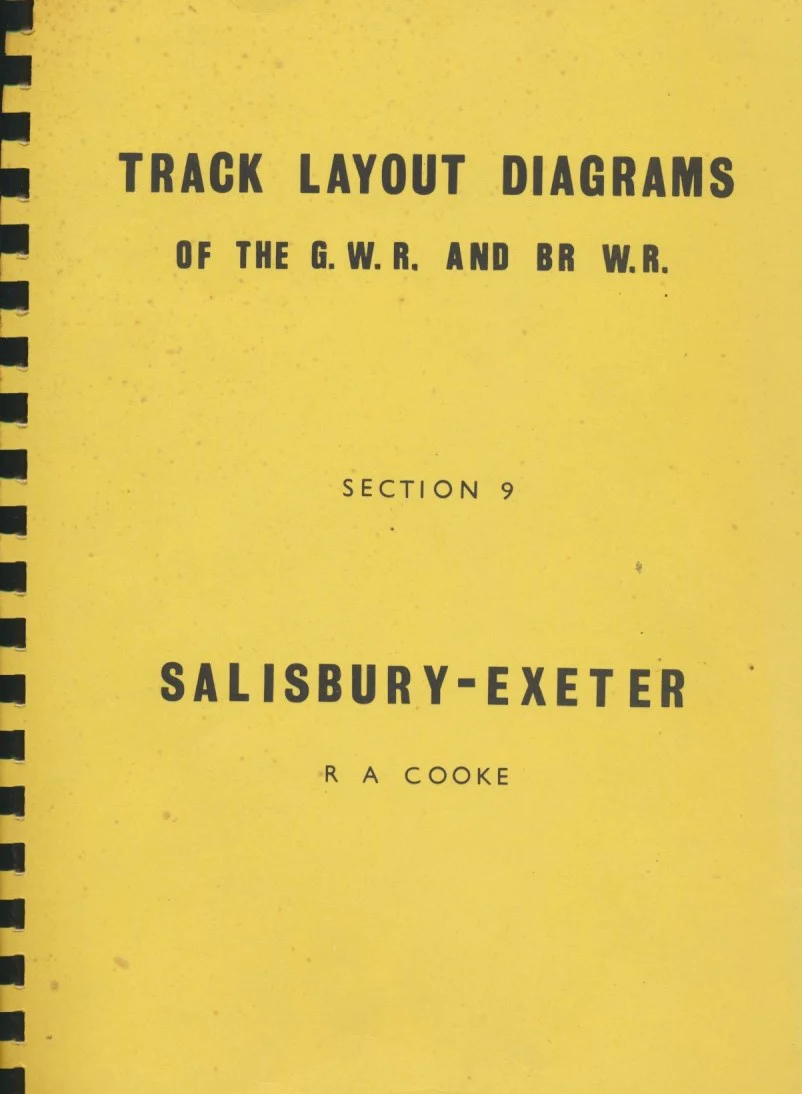 Track Layout Diagrams of the GWR and BR (WR) Section 9 Salisbury - Exeter