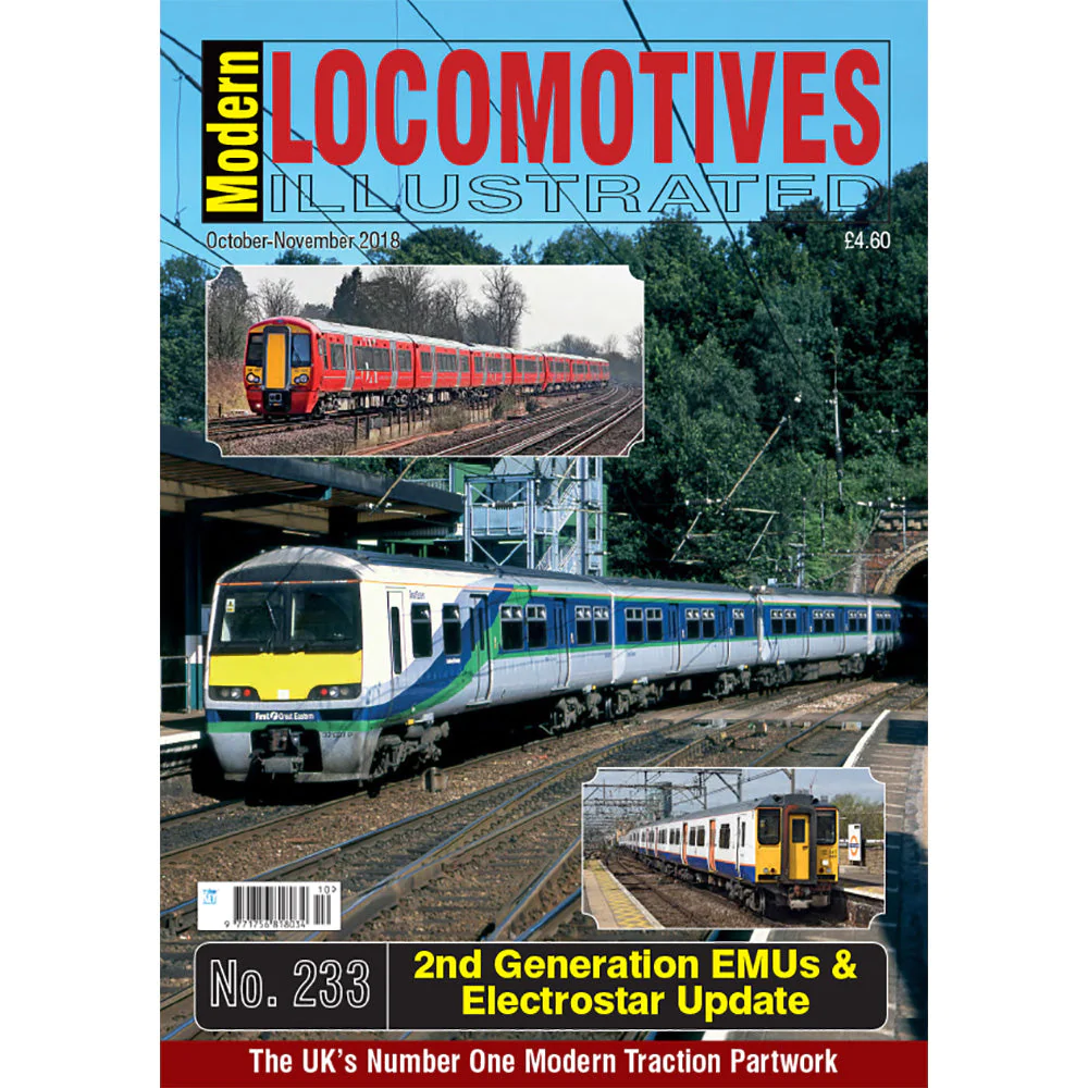 Modern Locomotives Illustrated No 233 : 2nd Generation EMUs & Electrostar Update
