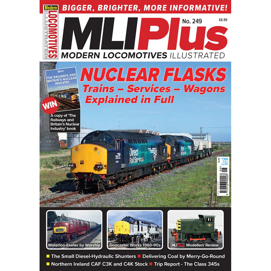 MLI Plus No 249 Nuclear Flasks: Trains - Services - Wagons - Explained in Full 