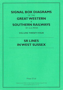Signal Box Diagrams of the Great Western & Southern Railways