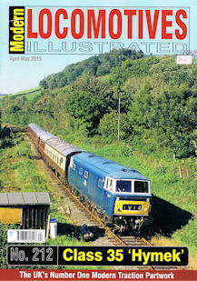 Modern Locomotives Illustrated No 212 Class 35 'Hymek'