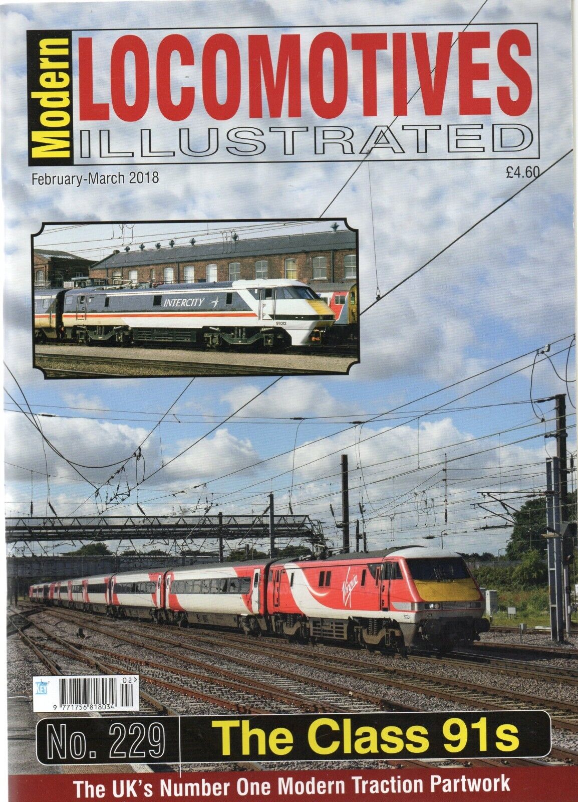 Modern Locomotives Illustrated No 229 The Class 91s