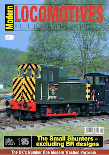 Modern Locomotives Illustrated No. 195 The Small Shunters - excluding BR designs