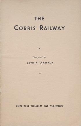 The Corris Railway