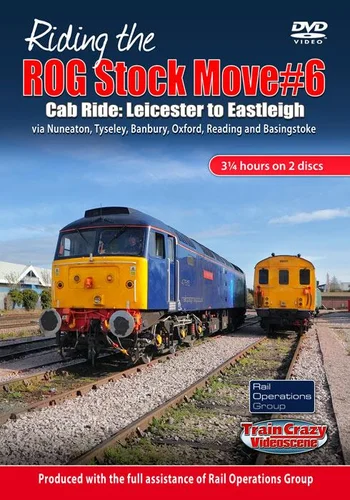 Riding the ROG Stock Move #6 - Cab Ride: Leicester to Eastleigh