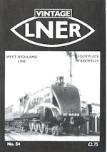 Vintage LNER No. 54